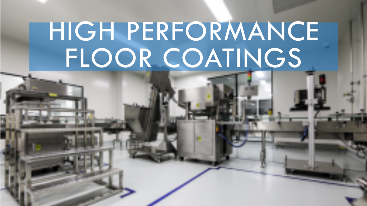 Epoxy Concrete Coatings: The Ideal Solution for Food & Beverage Manufacturing
