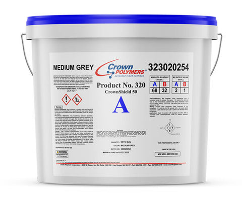 100 % Solids Epoxy | 320 CrownShield | 3 Gallon Kit | Clear |