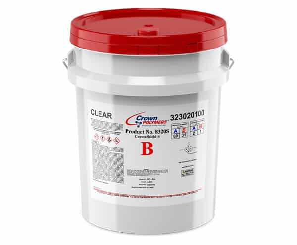 8320 CrownShield® All-n-One Epoxy 3 Gallon Clear