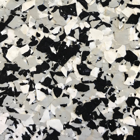 TUXEDO (Torginol's FB-411 Domino)- Granite Flake 1/4" (40 lb.)